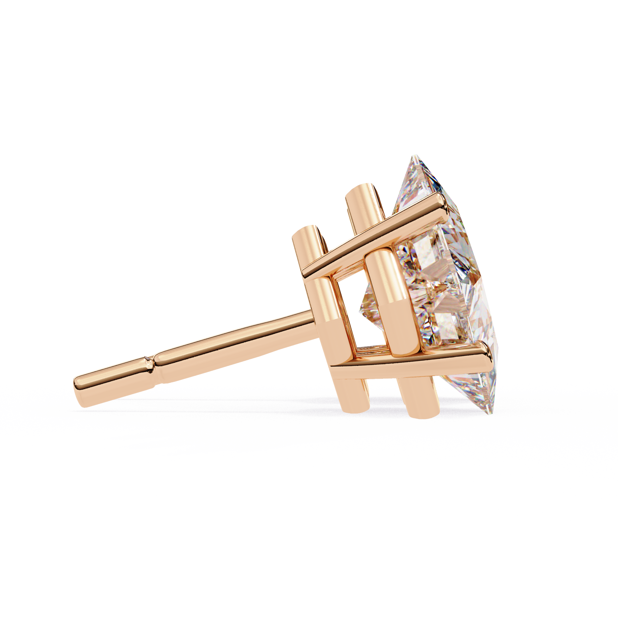 Rosy Charm Earring