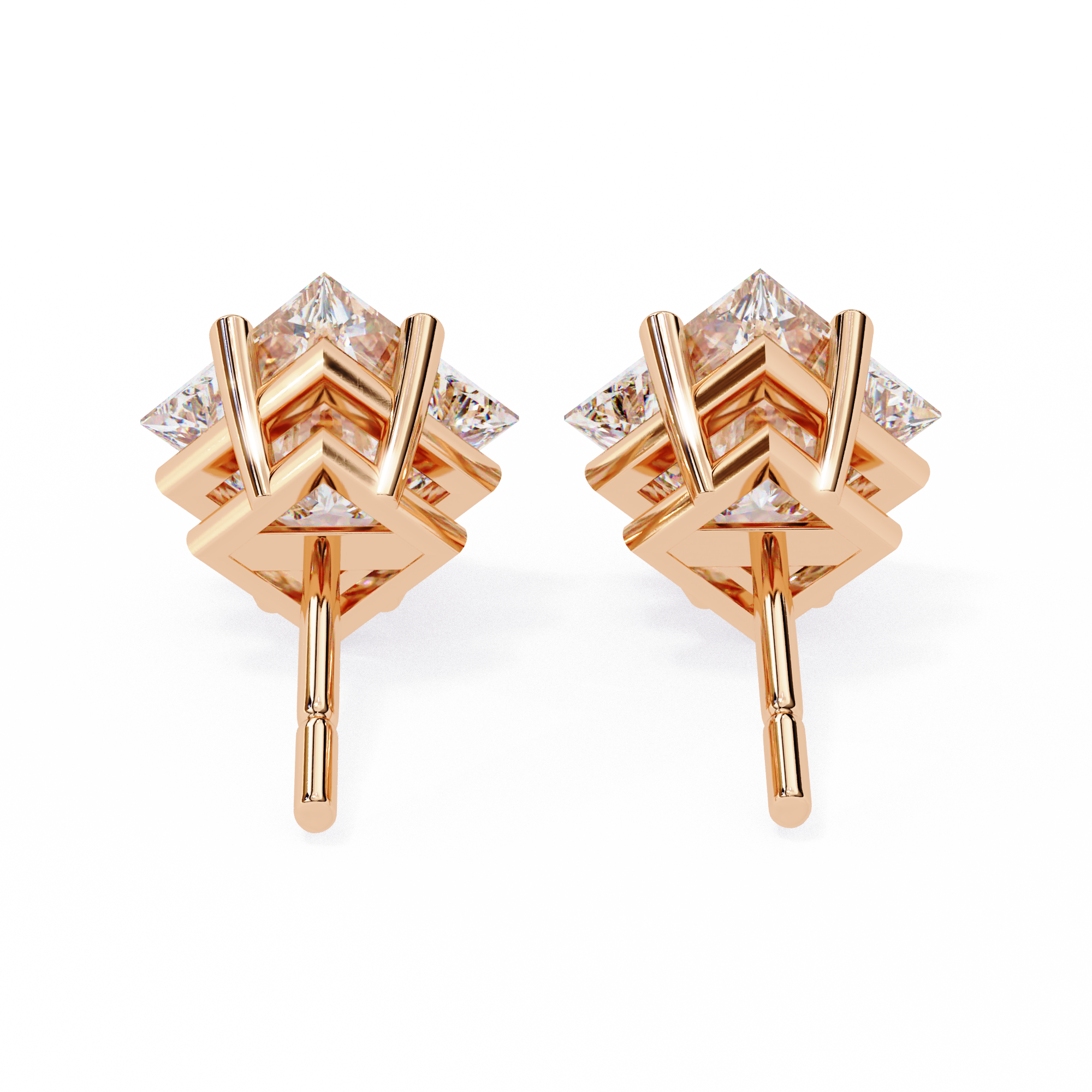 Rosy Charm Earring