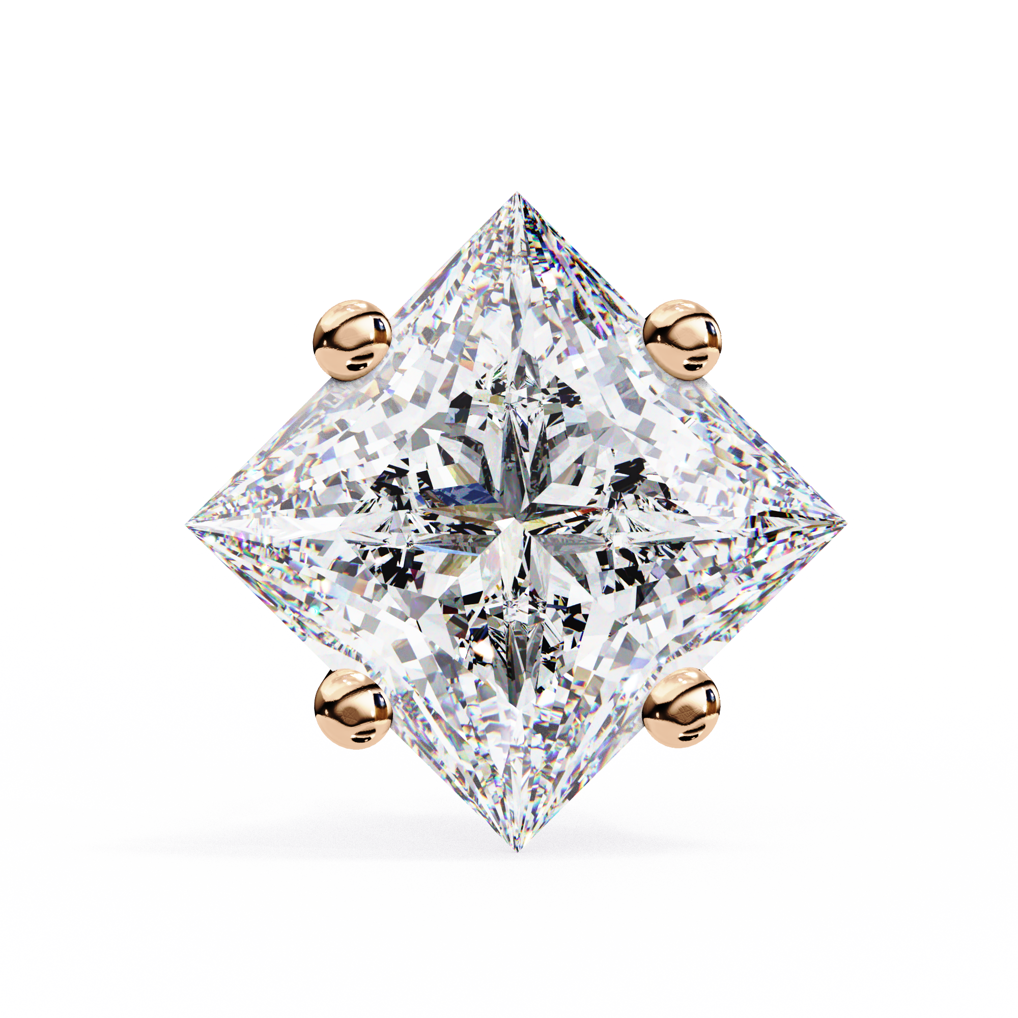 Rosy Charm Earring