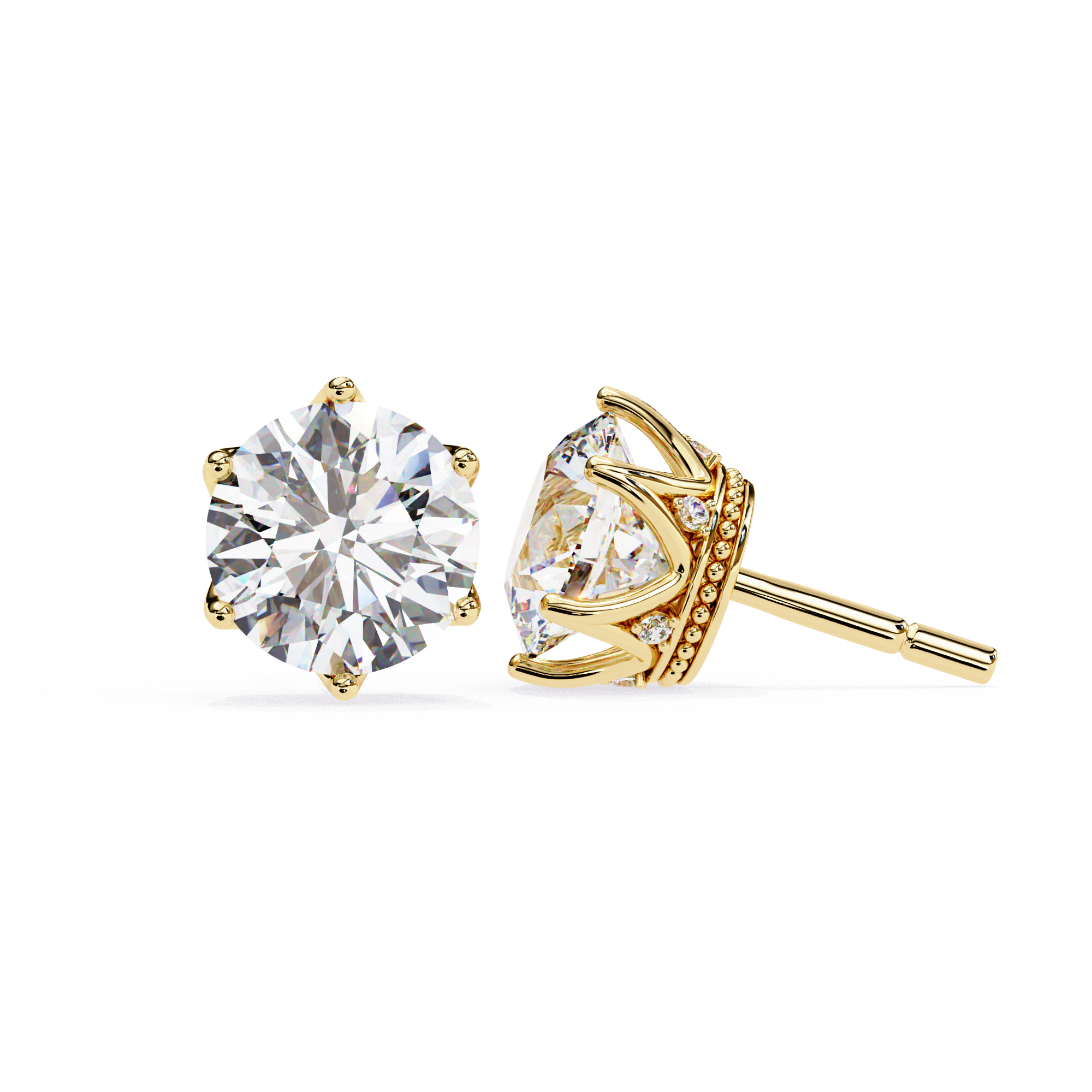 Moonlit Petals Earring
