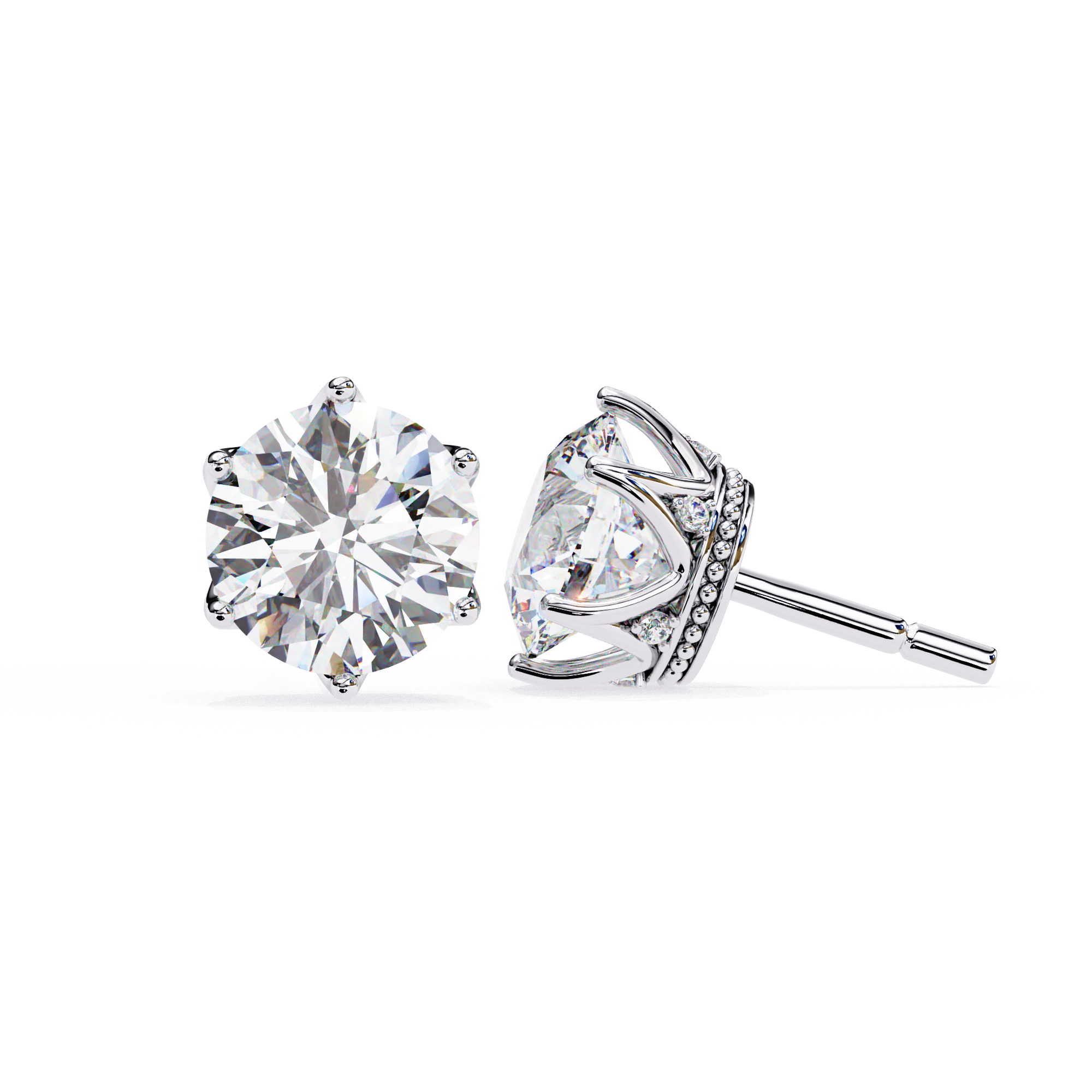 Moonlit Petals Earring