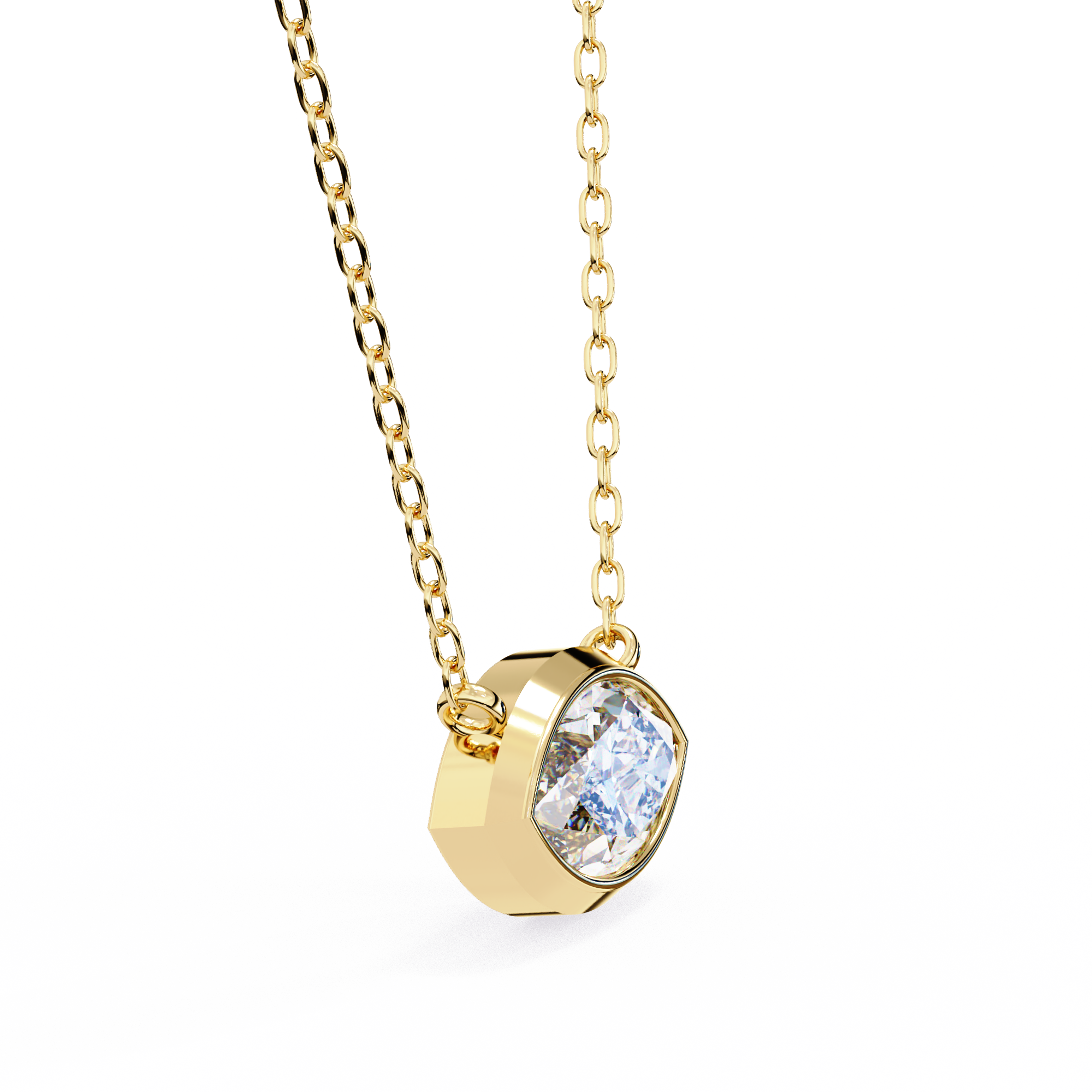 Golden Halo Pendent
