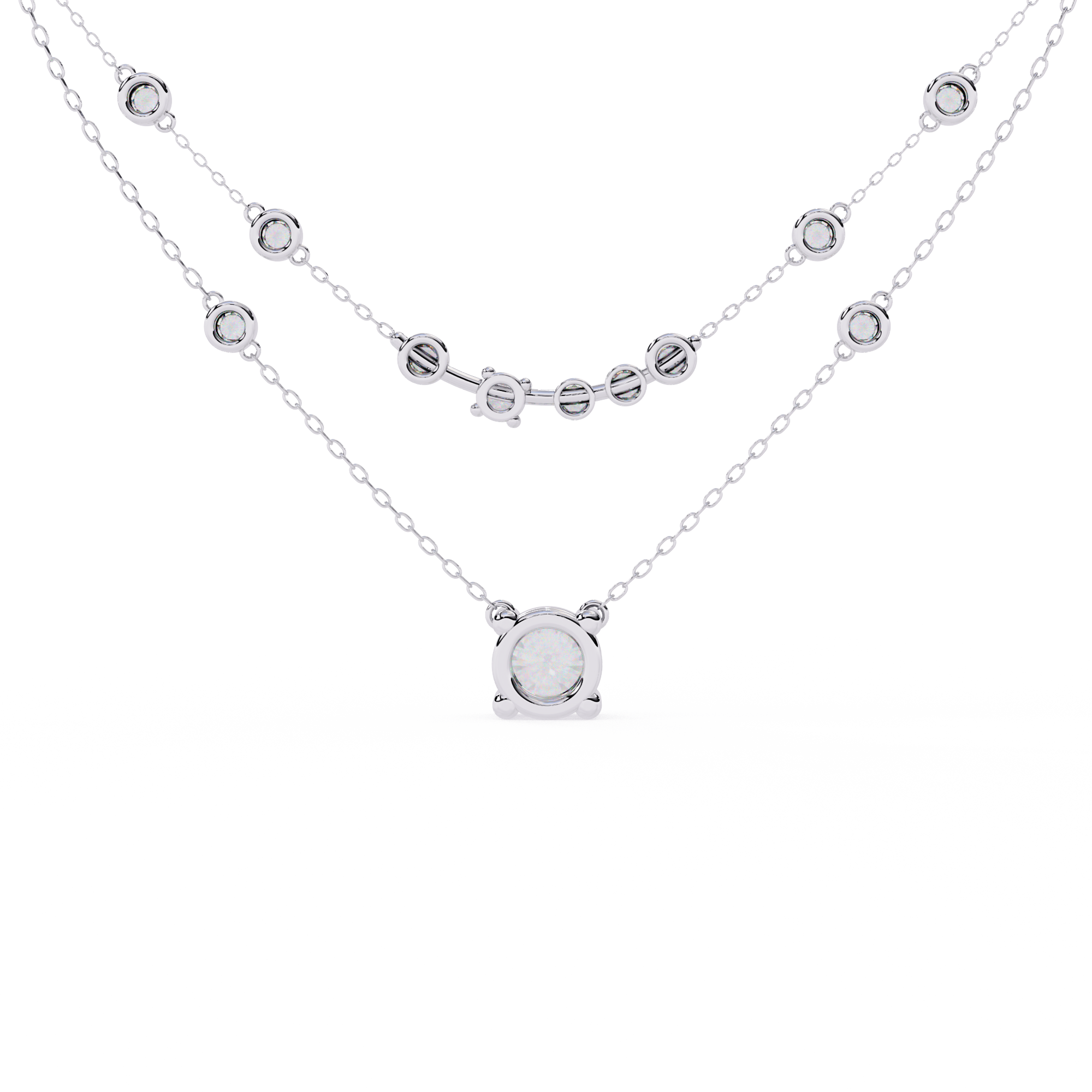 Lustre Links Necklace