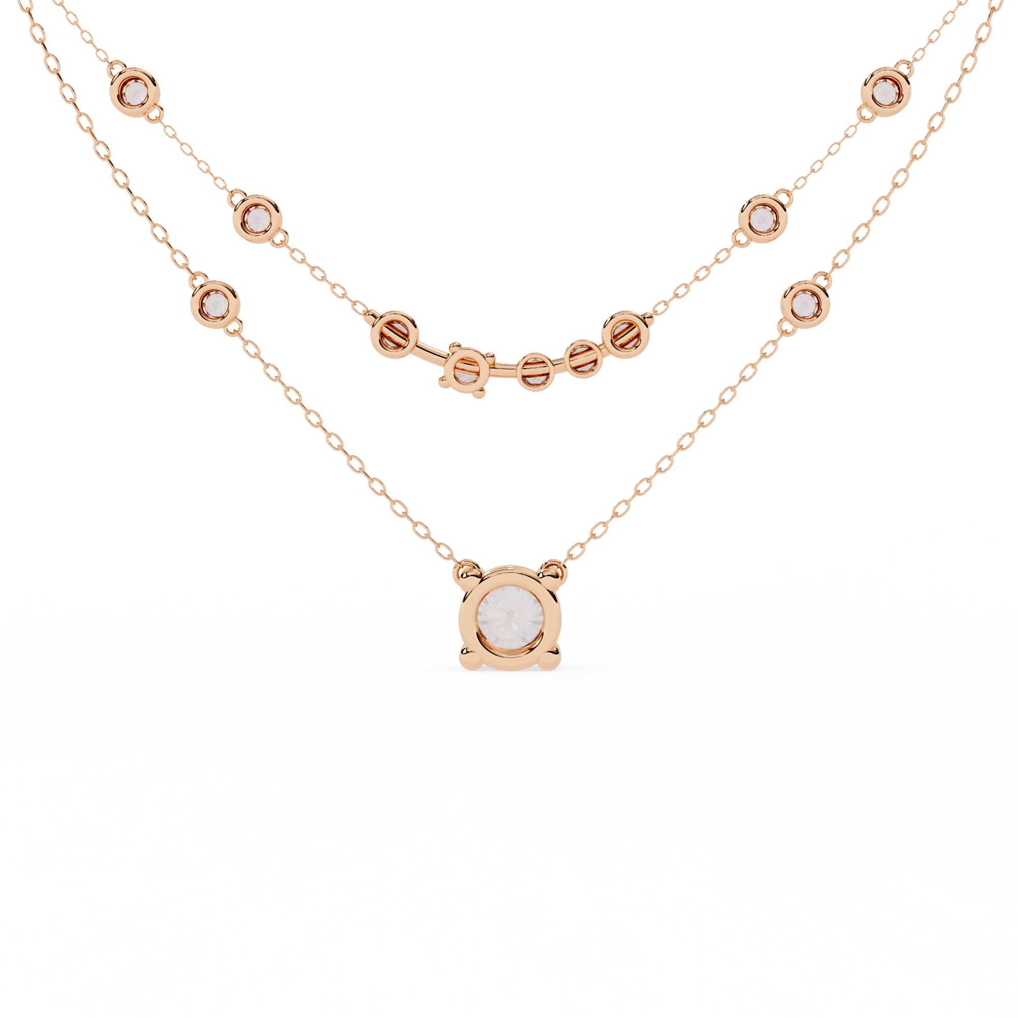 Lustre Links Necklace