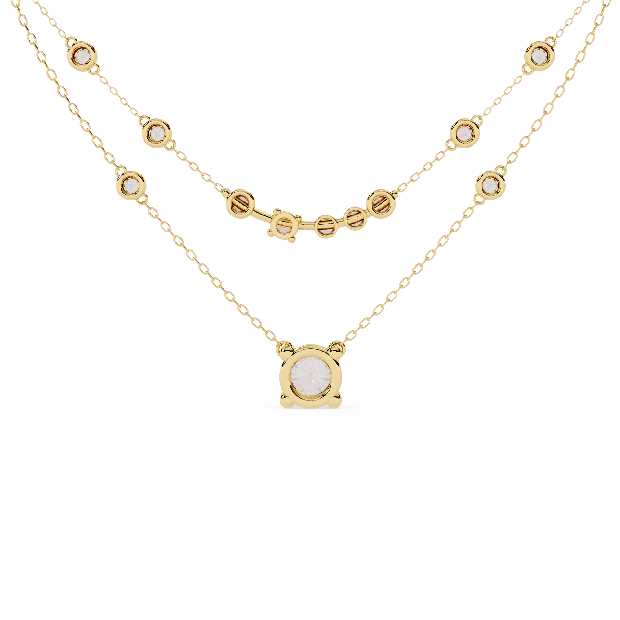 Lustre Links Necklace