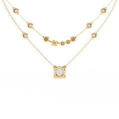 Lustre Links Necklace