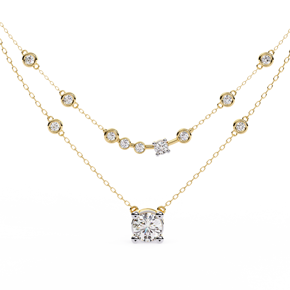 Lustre Links Necklace