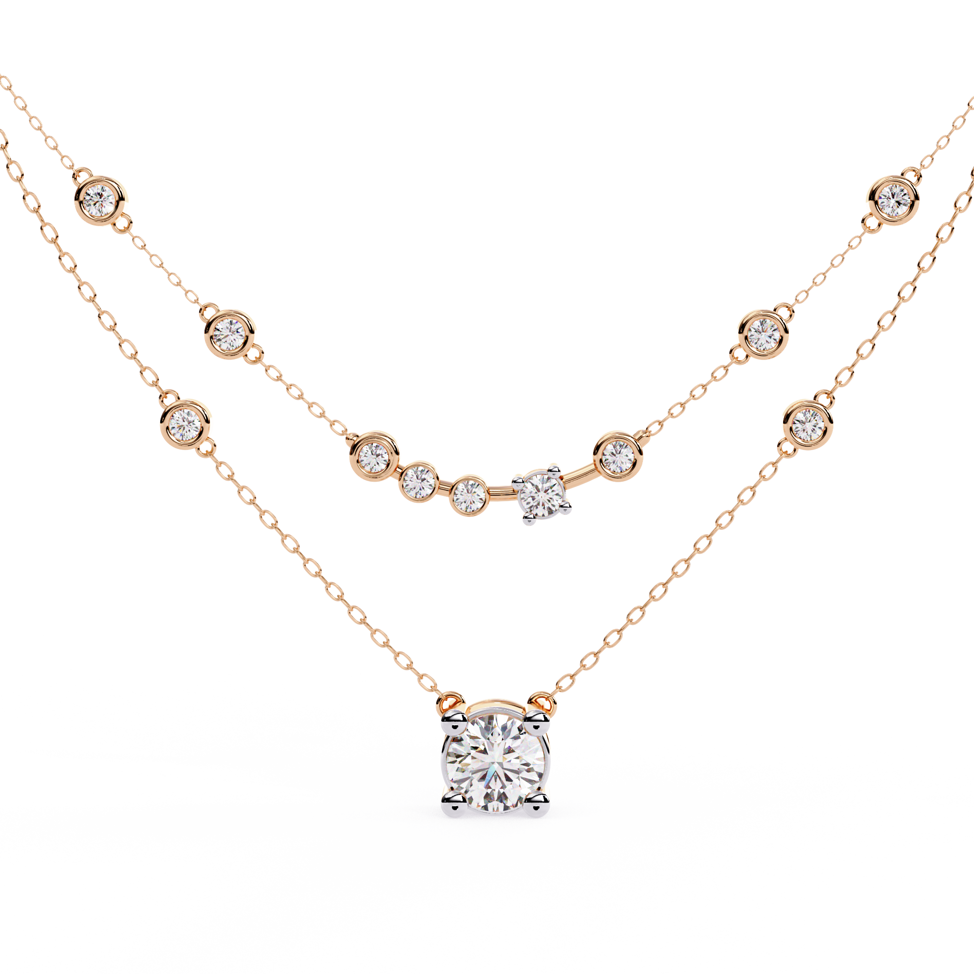 Lustre Links Necklace