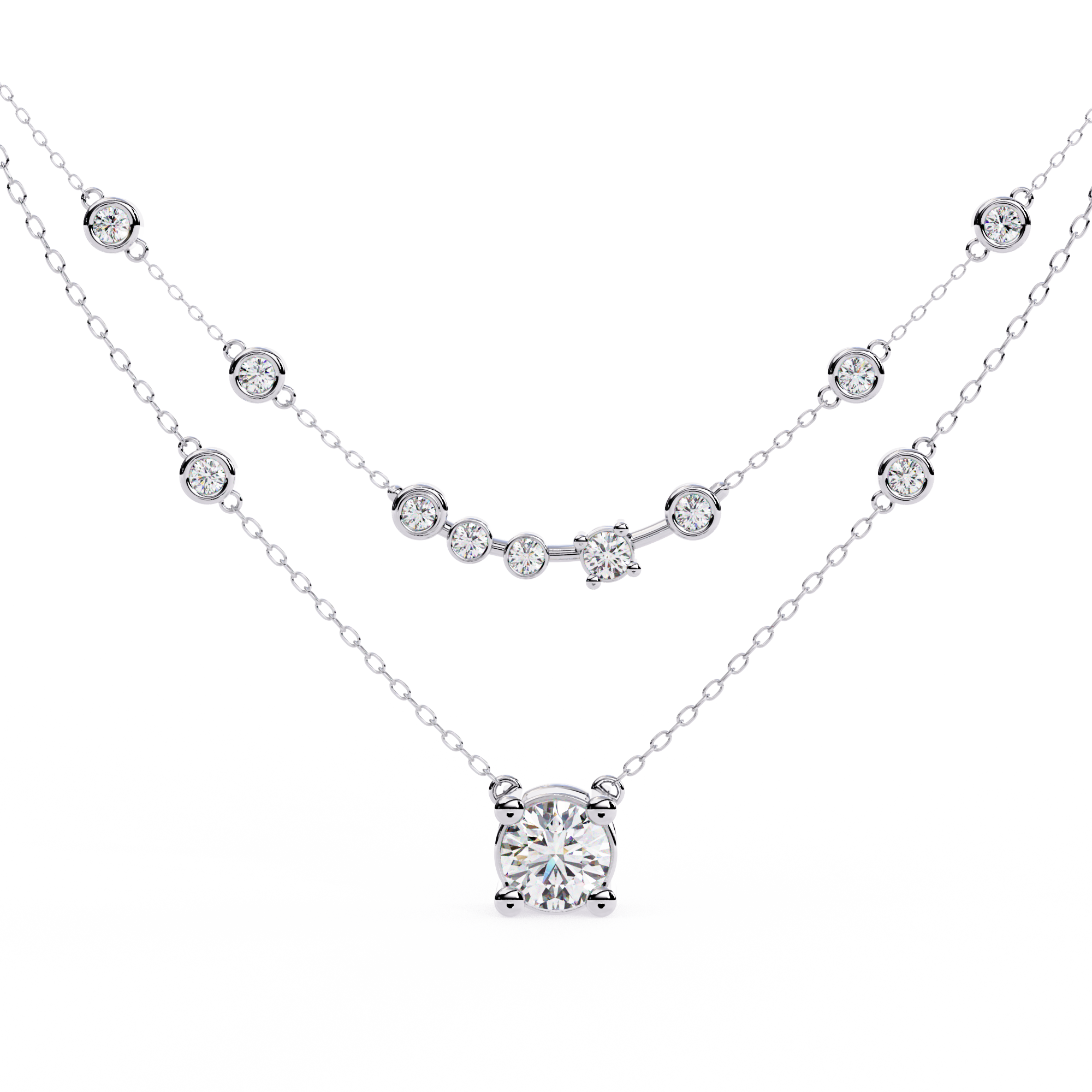 Lustre Links Necklace