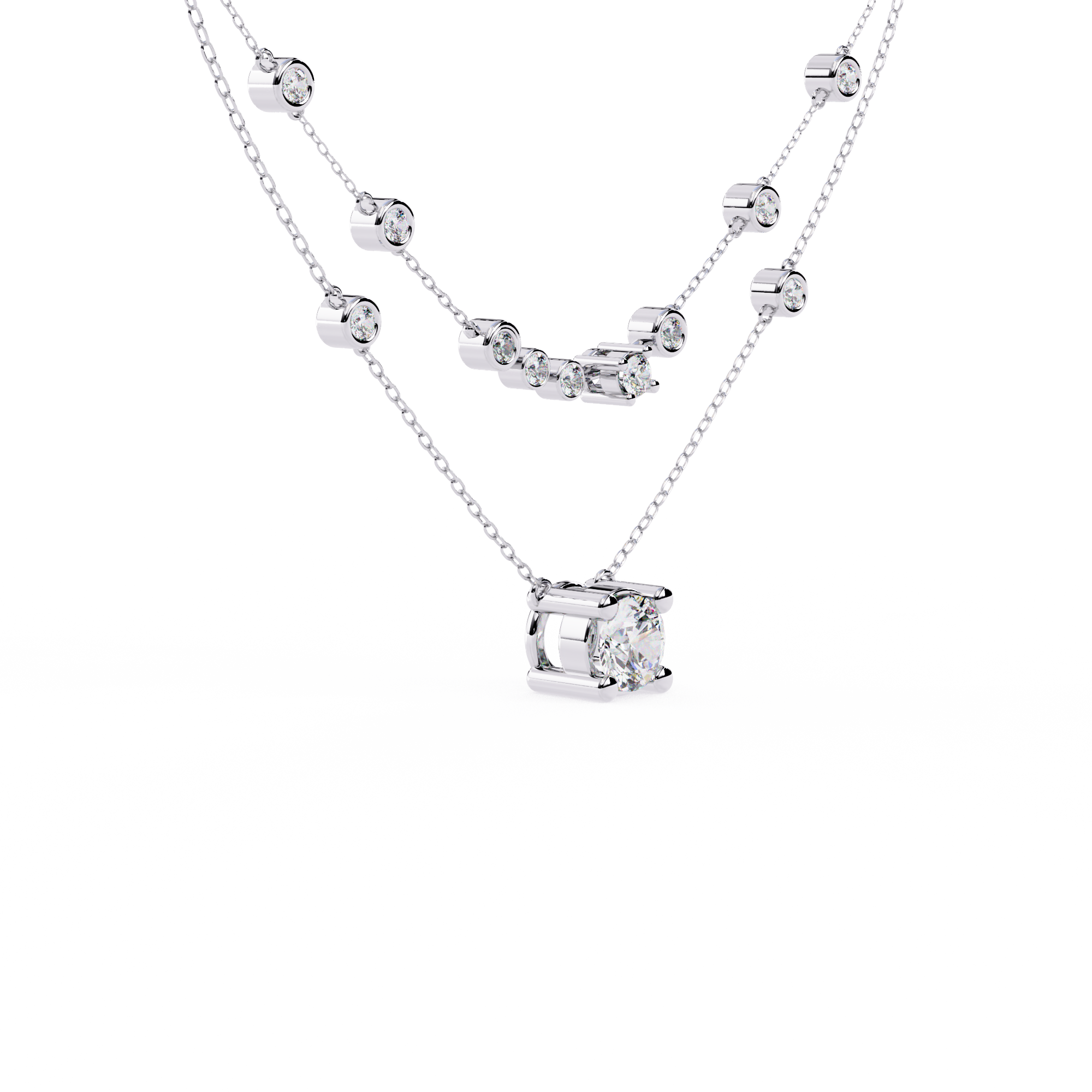 Lustre Links Necklace