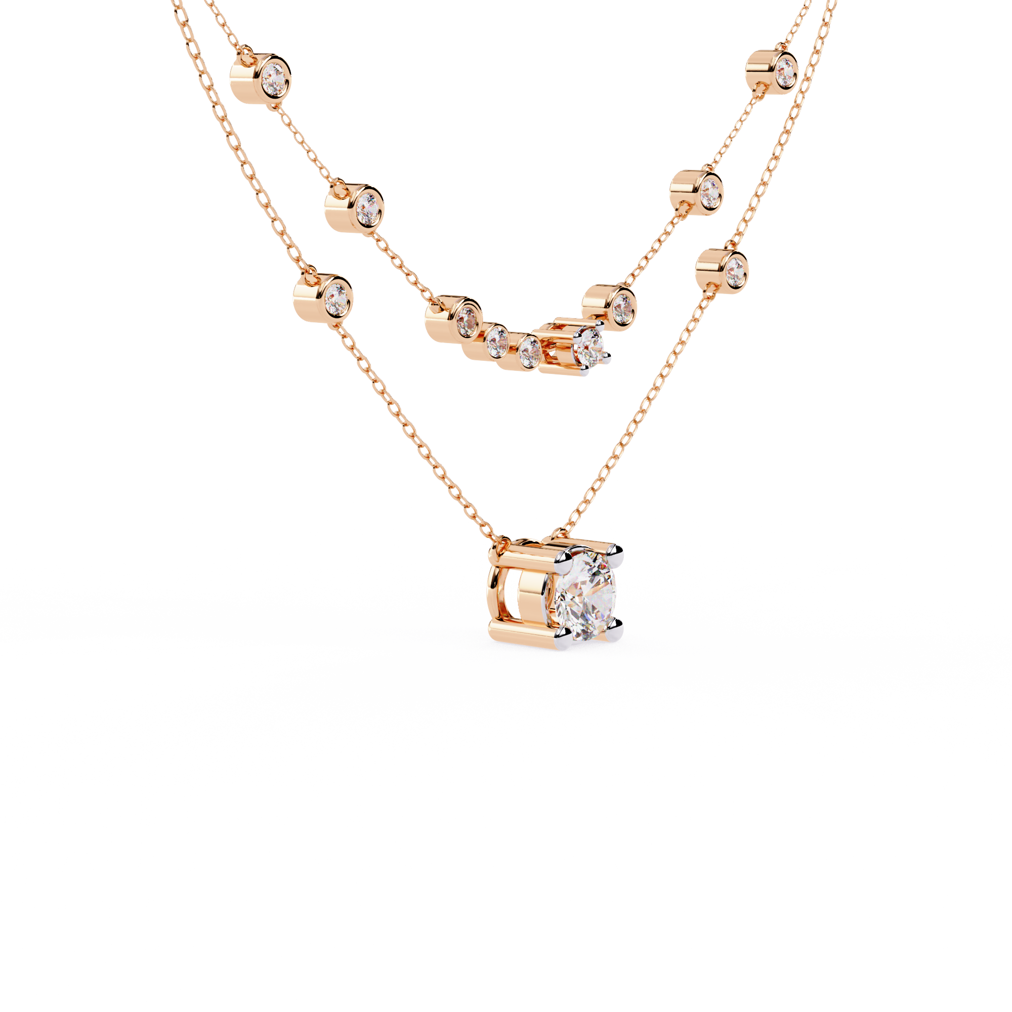 Lustre Links Necklace