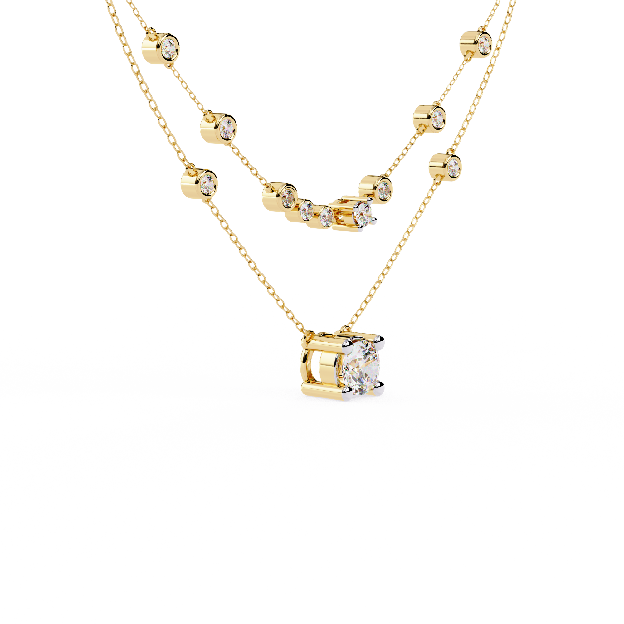 Lustre Links Necklace