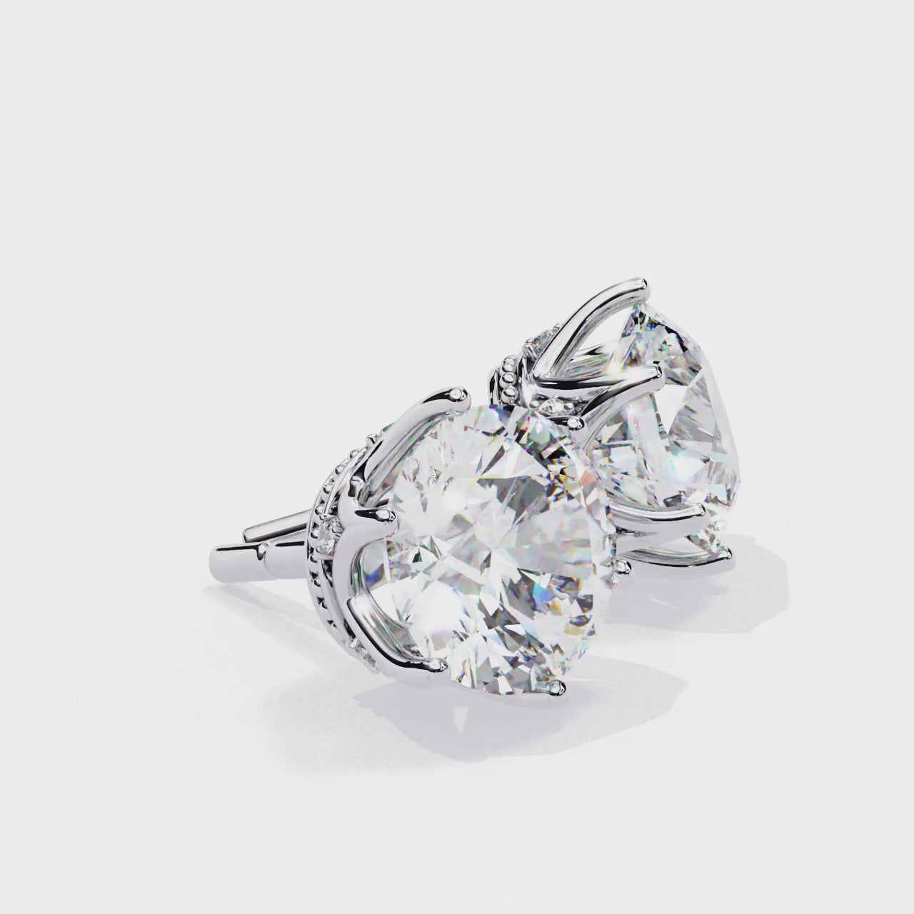 Moonlit Petals Earring